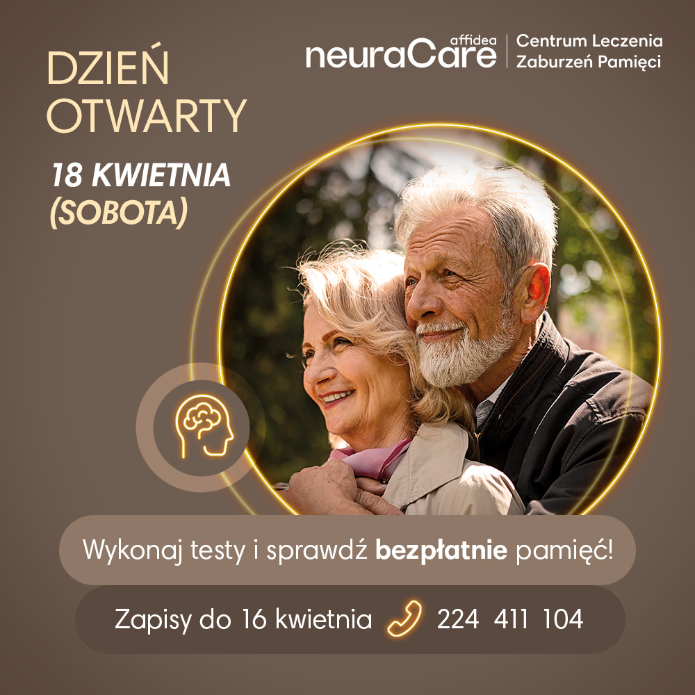 Pop up informujący o Dniu Otwartym w neuraCare